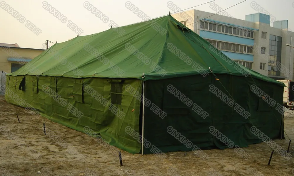 10-50 Persons Angola/Africa/Europe Large Tent Waterproof Camping Tent Military Tent Army Tent