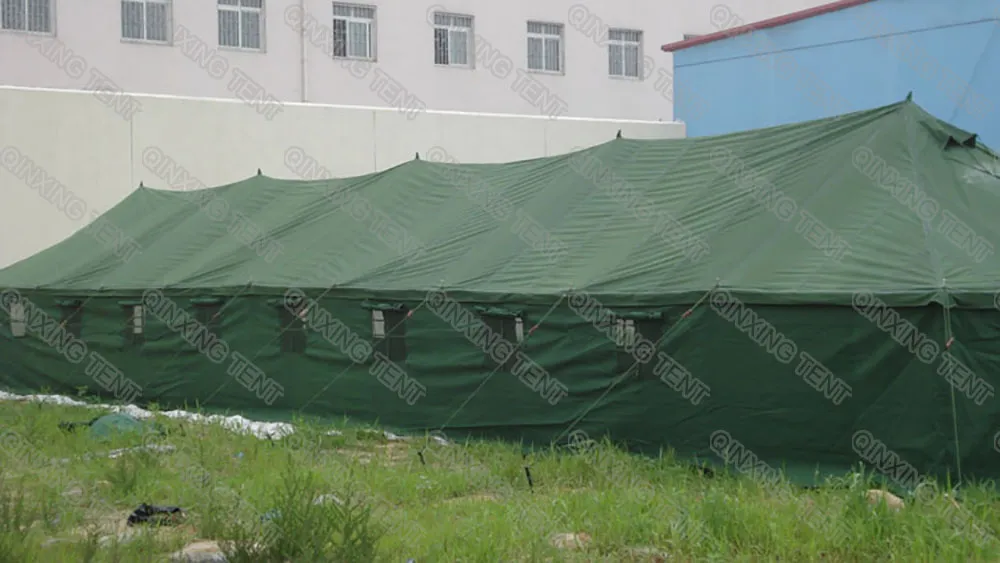 10-50 Persons Angola/Africa/Europe Large Tent Waterproof Camping Tent Military Tent Army Tent