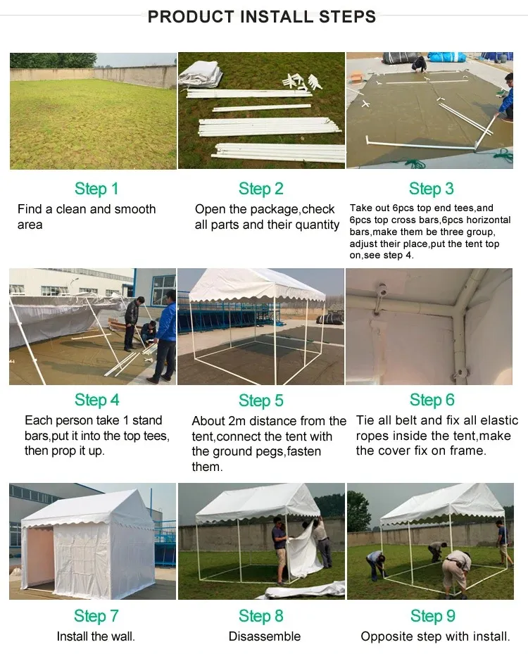 10′x10′ Cheap Leisure Party Tent for Sale