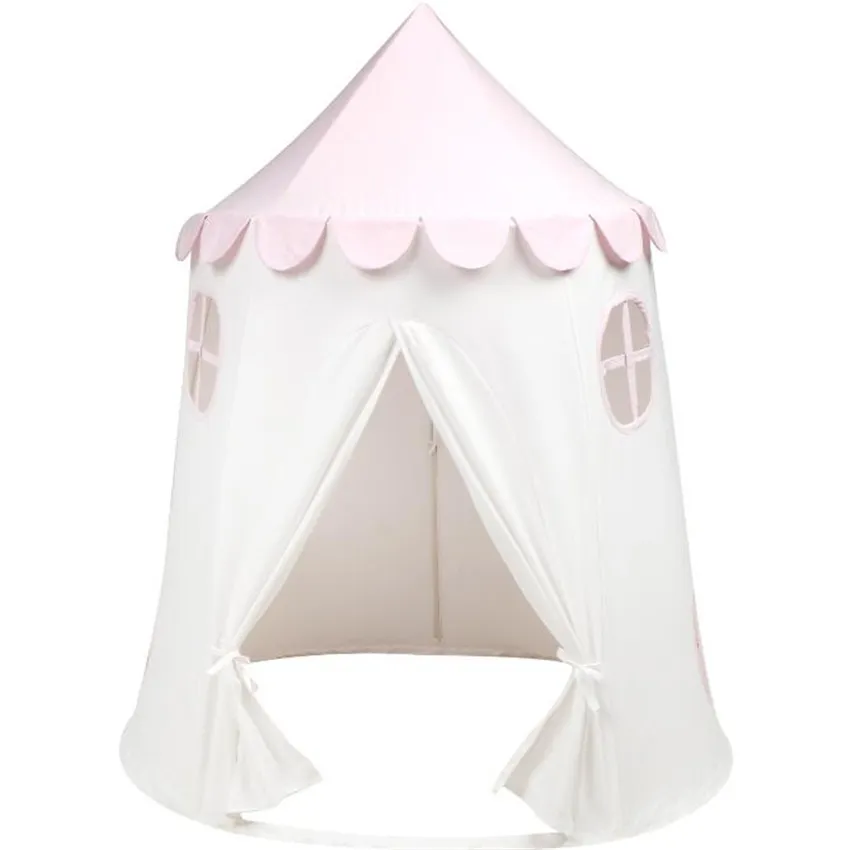 100% Cotton Canvas Kids Boys Girls Tent Outdoor Teepee