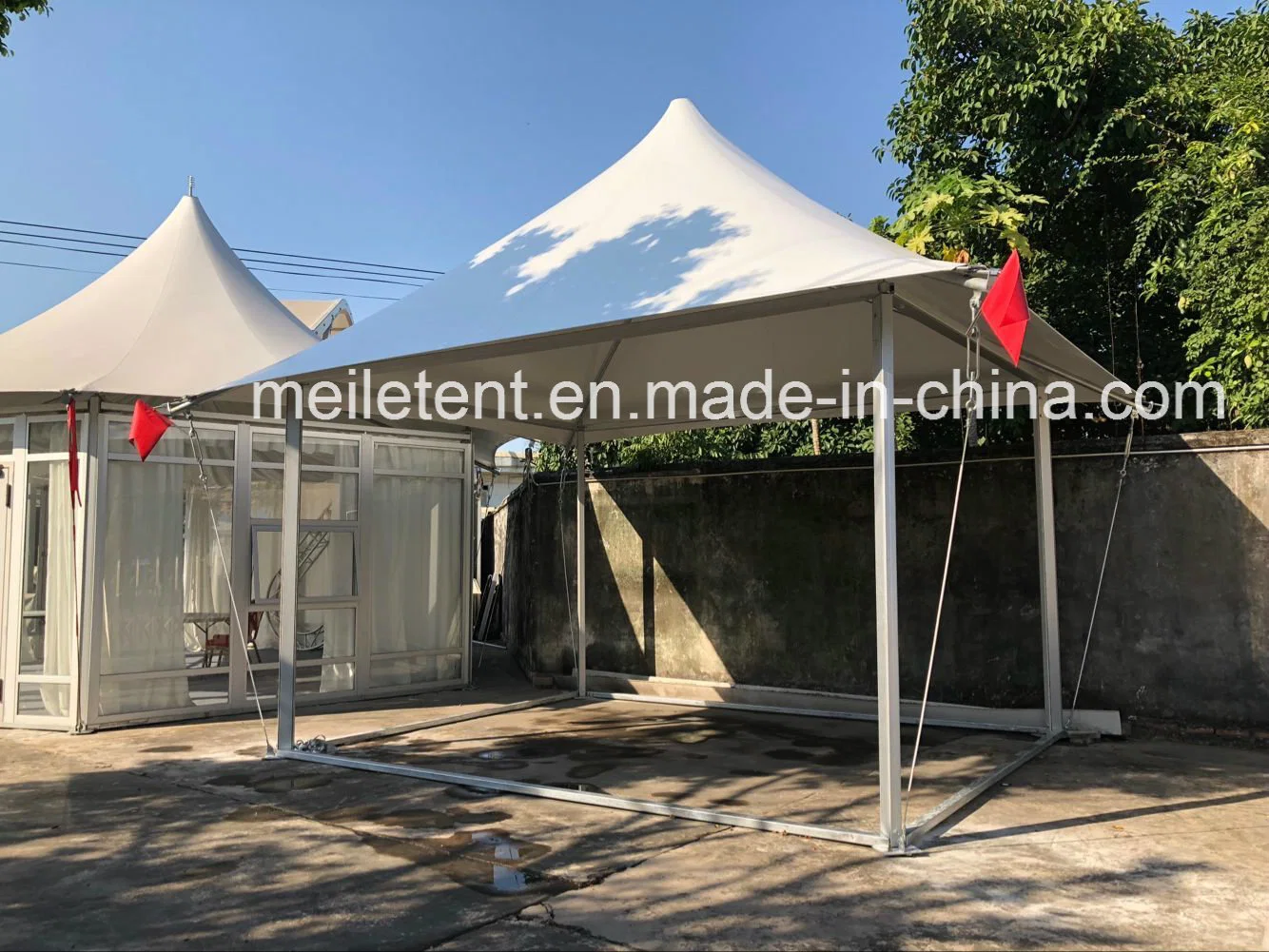 100 People Polygon Strectch Tent Wedding Party Heat-Insulated Tent