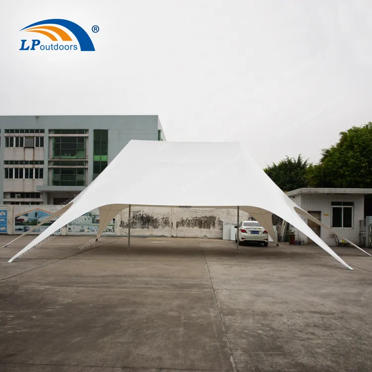 10X14m Moveable Waterproof Double Peak Star Tent for Outdoors Advertising Promotion