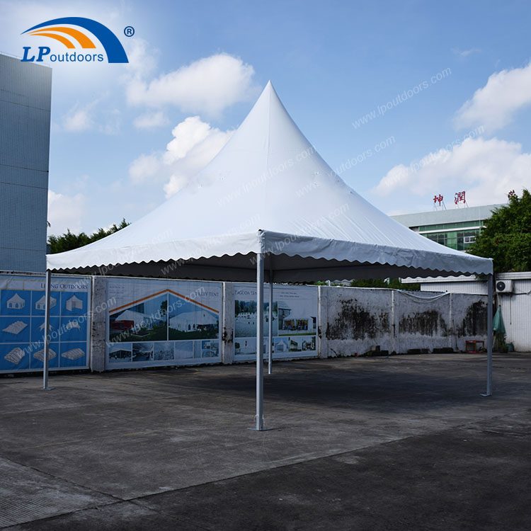 20X20FT Aluminum Frame High Peak Pagoda Tent for Outdoors Festival Celebration Event