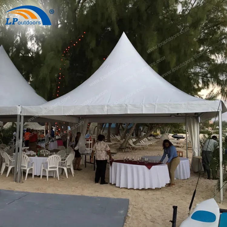20X20FT Aluminum Frame High Peak Pagoda Tent for Outdoors Festival Celebration Event