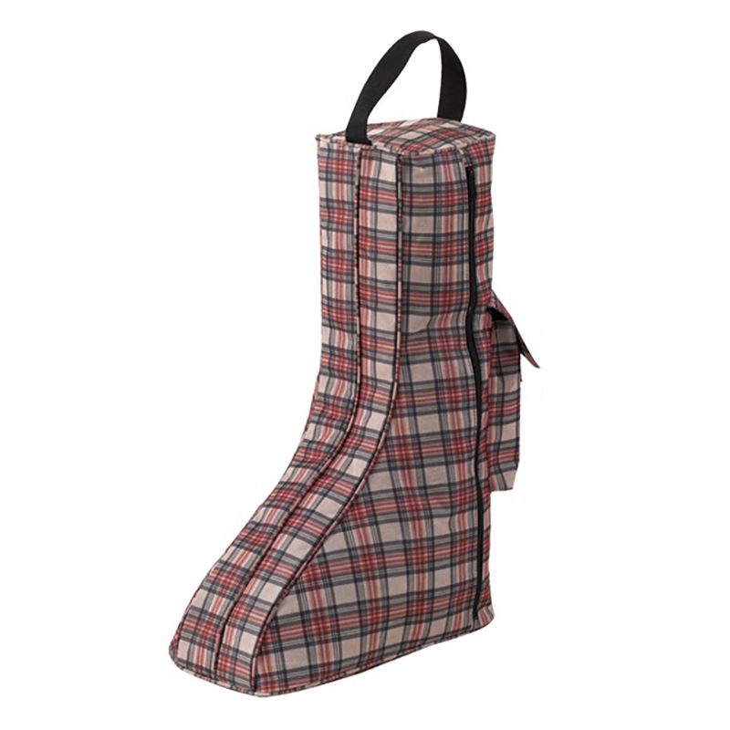 3 Layers Grooming Kit Breathable Equestrian Long Riding Boots Bag