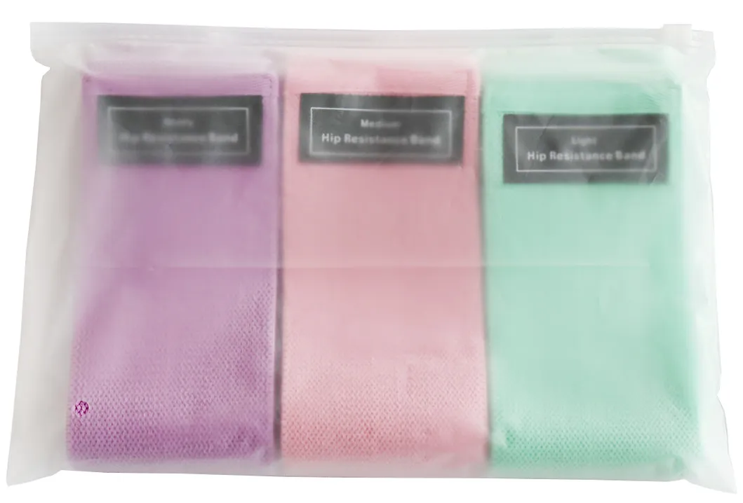 3 PCS Customize Hip Booty Band Fitness Light/Medium/Heavy Fabric Exercise Resistance Bands