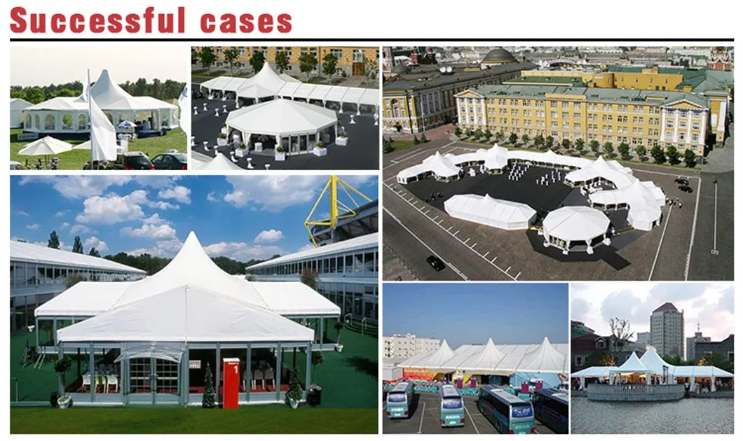 30X20 PVC Arcum Exhibition Tent for Sale