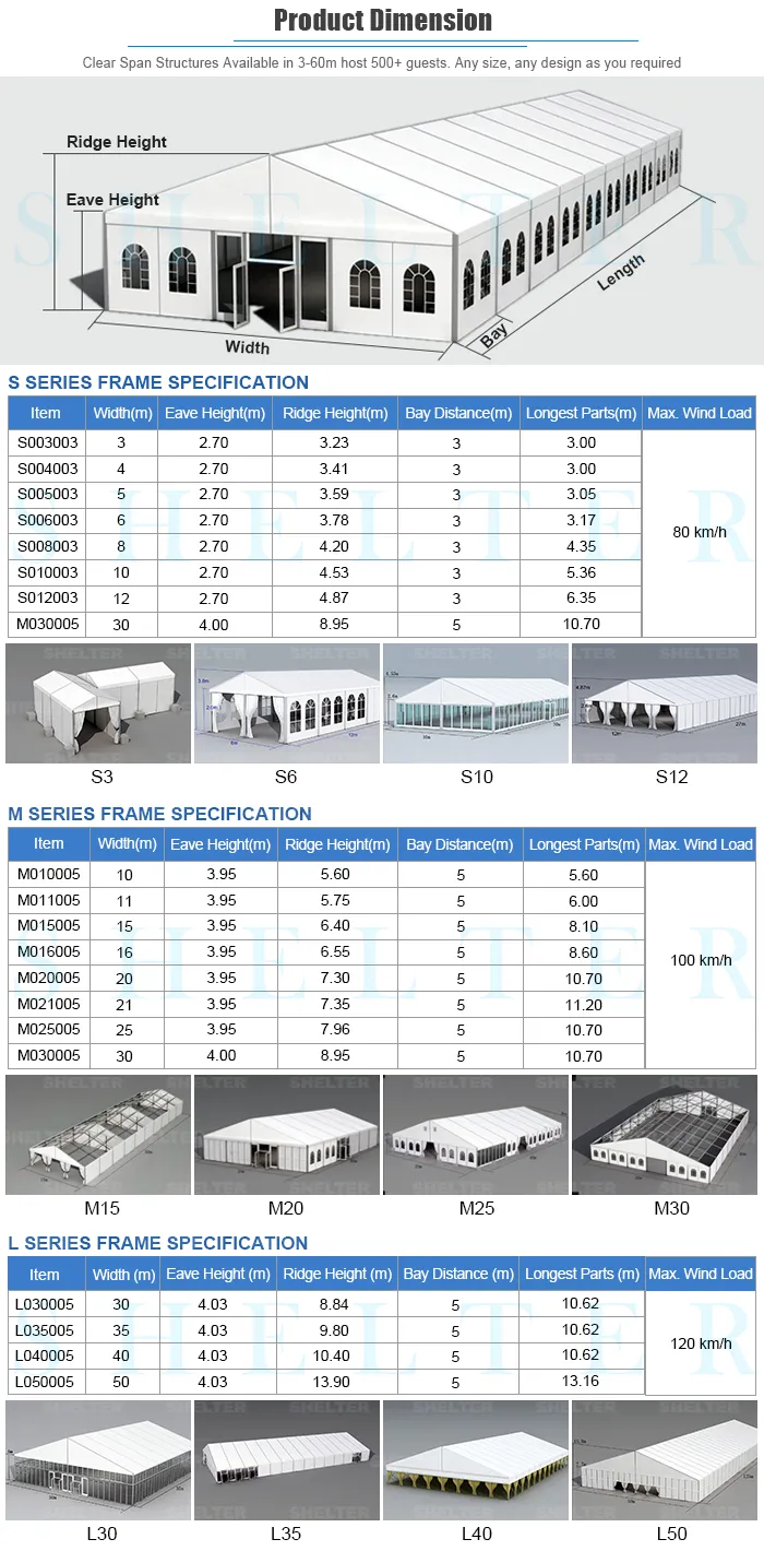 36X36m Large Football Sporting Cover Marquee Tent for Sale