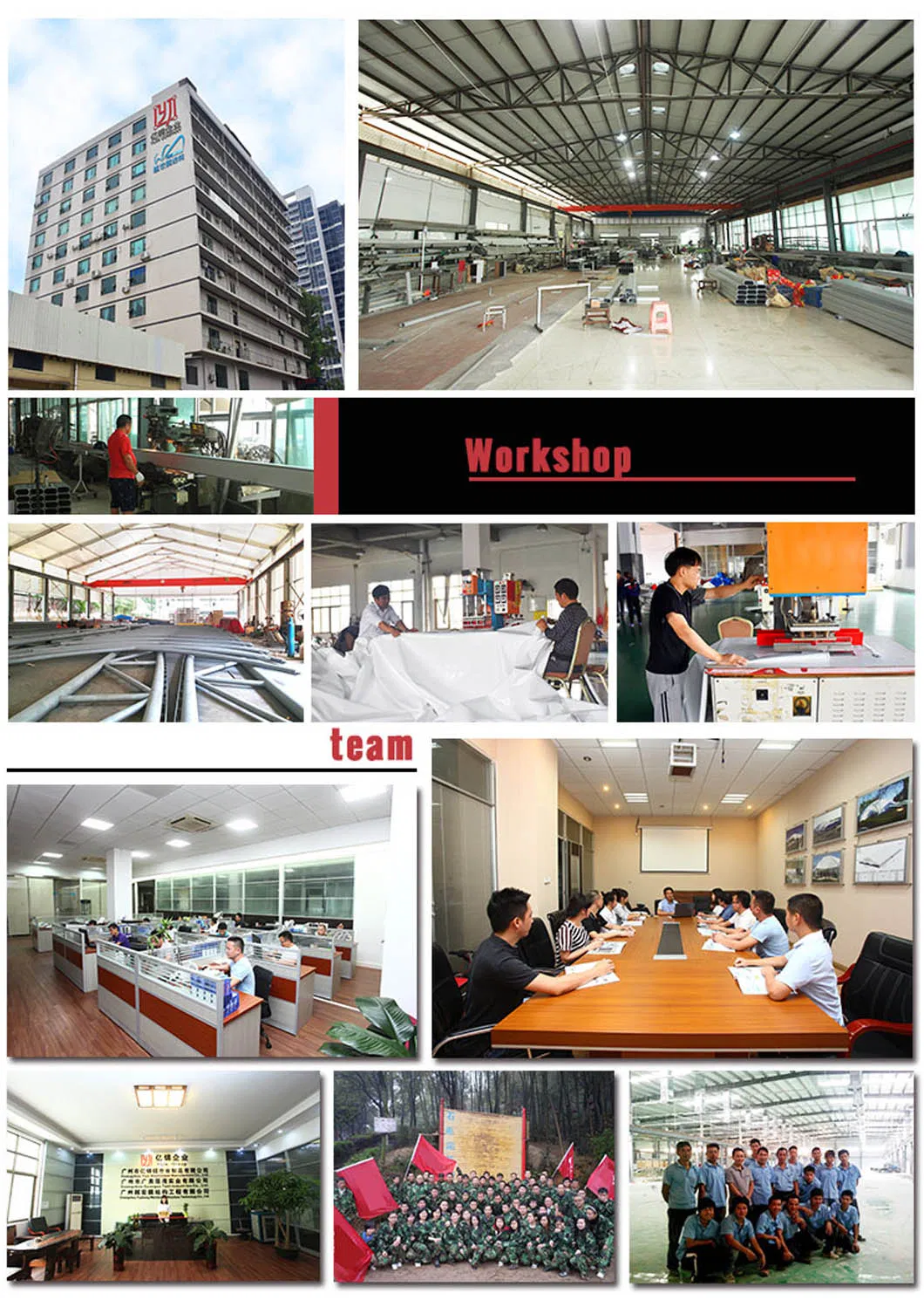 40X40m White Prefab Exhibition Tent for outdoor Show