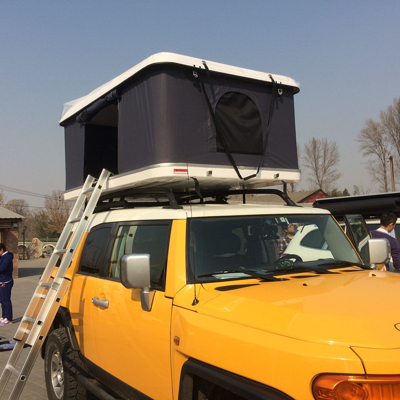 4X4 Camping Fibergalss Car Hard Shell Roof Top Tent for Trailer