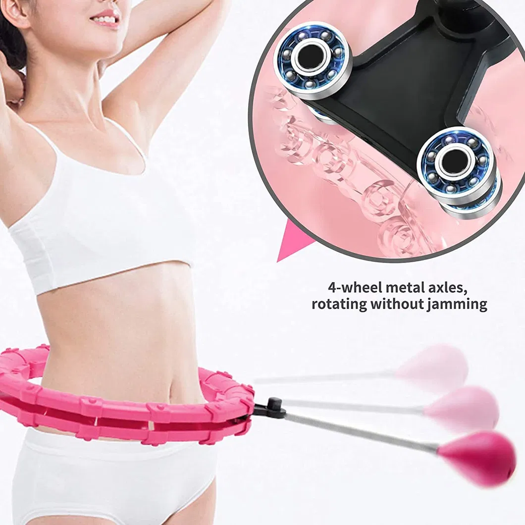 5 Lb Bacchon Ke Liye Smart Steel Fitness Weighted Hula-Hoop