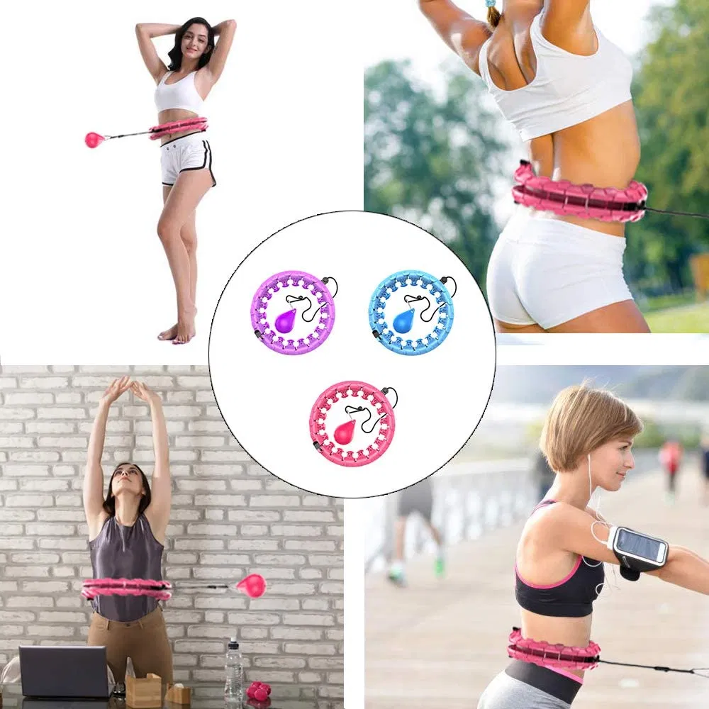 5 Lb Bacchon Ke Liye Smart Steel Fitness Weighted Hula-Hoop