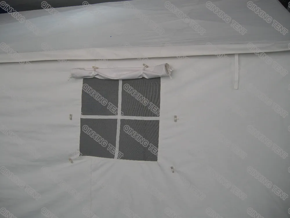 5mx5m Canvas Fabric Camping Tent/Frame Tent White or Khaki Color