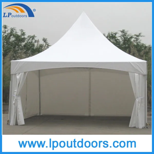 5X5m Aluminum High Peak Pagoda Tension Frame Wedding Tent
