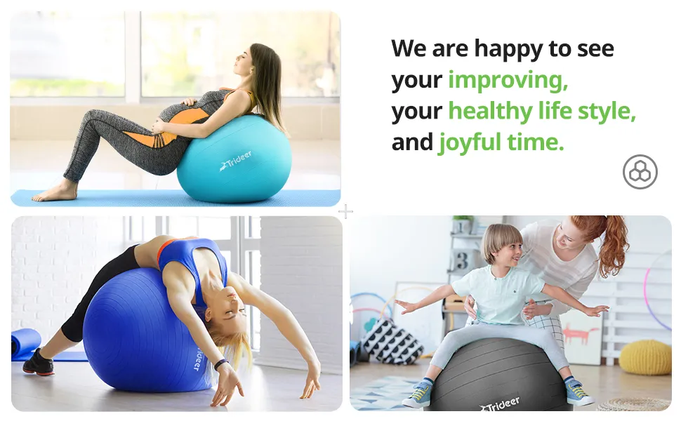65cm Hot Sale Workout Home Gym Yoga Ball for Wholesale