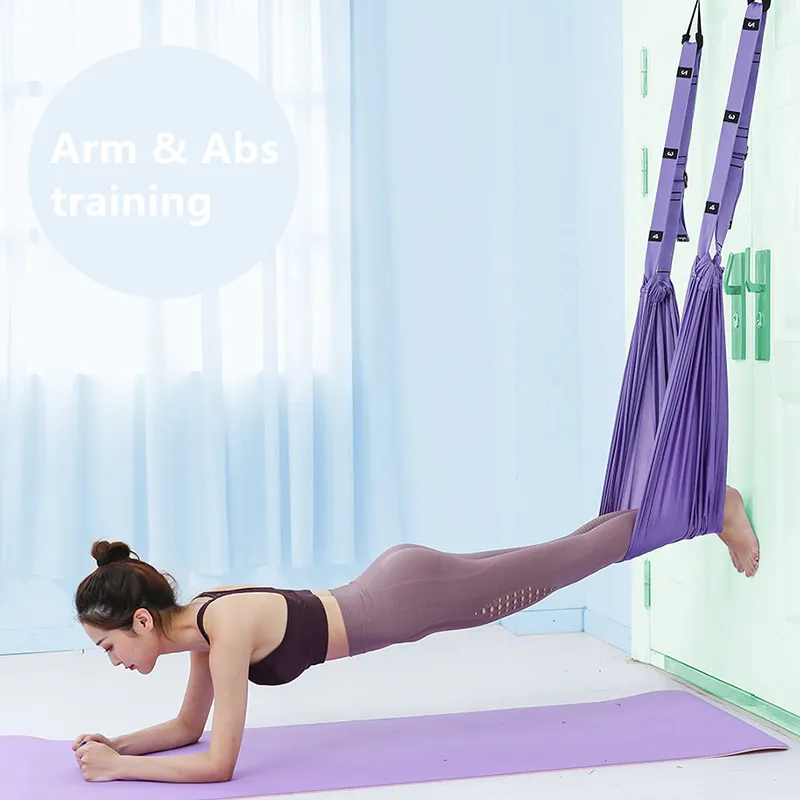 Actearlier Health Fitness Family Available Yoga Swing Frame Hanging Hook Aerial Yoga Hammock
