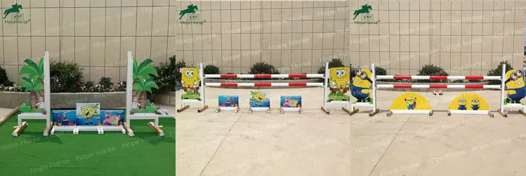 Aluminum Mesh and Tubes Horse Show Jump Wings