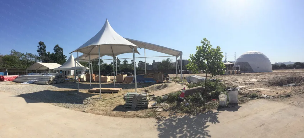 Aluminum PVC Gazebo Pinnacle Pagoda Tent for Party Event