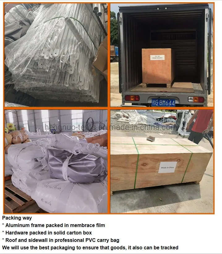 Aluminum PVC Gazebo Pinnacle Pagoda Tent for Party Event