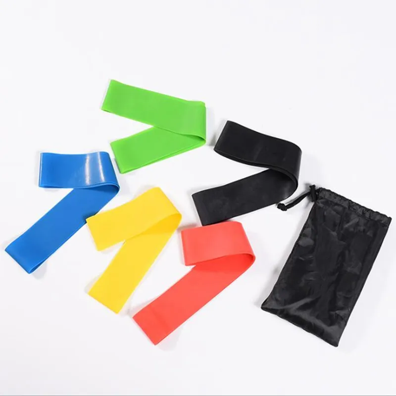 Amazon Best Selling Fit Simplify Resistance Loop Exercise Bands with Instruction Guide and Carry Bag, Set of 5