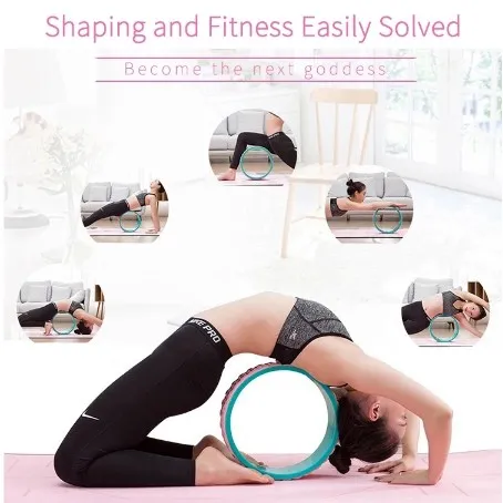Back Stretcher Pilates Ring Durable Yoga Balance Wheel