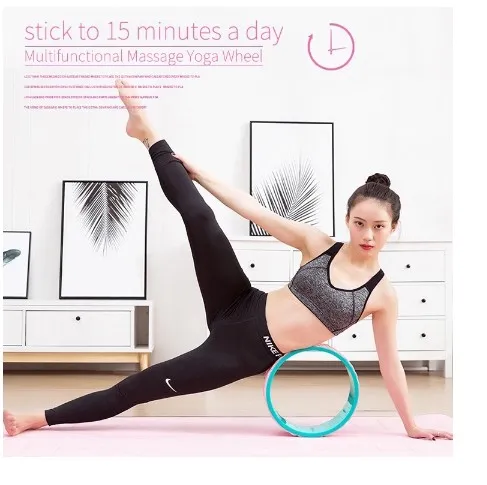 Back Stretcher Pilates Ring Durable Yoga Balance Wheel