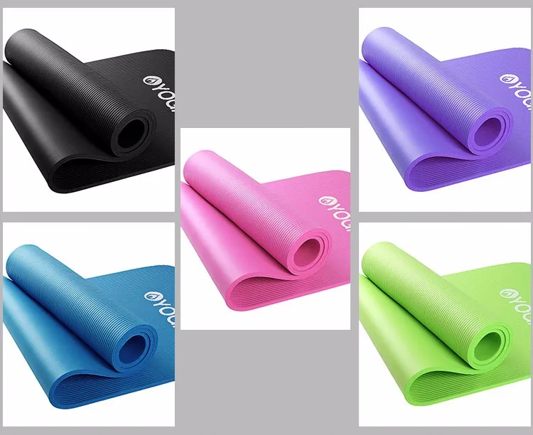 Best Seller in European Market Thick NBR Yoga Mat Exercise Mat