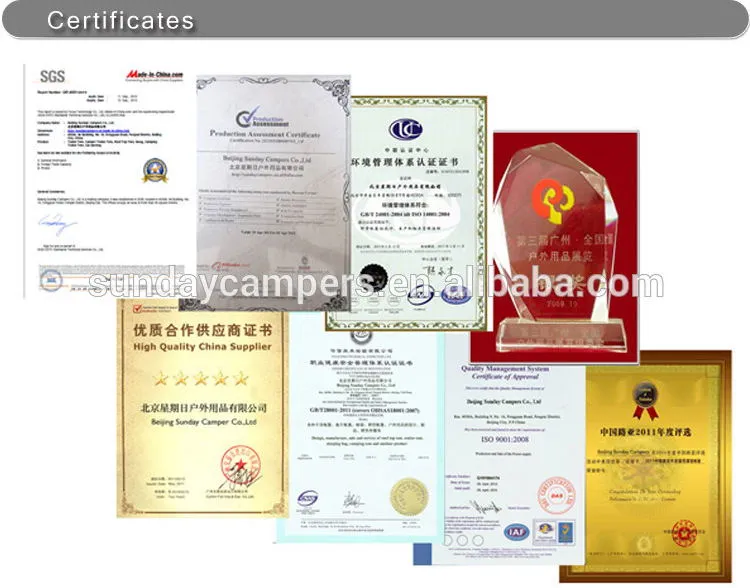 Camping Equipment Company Roof Tent