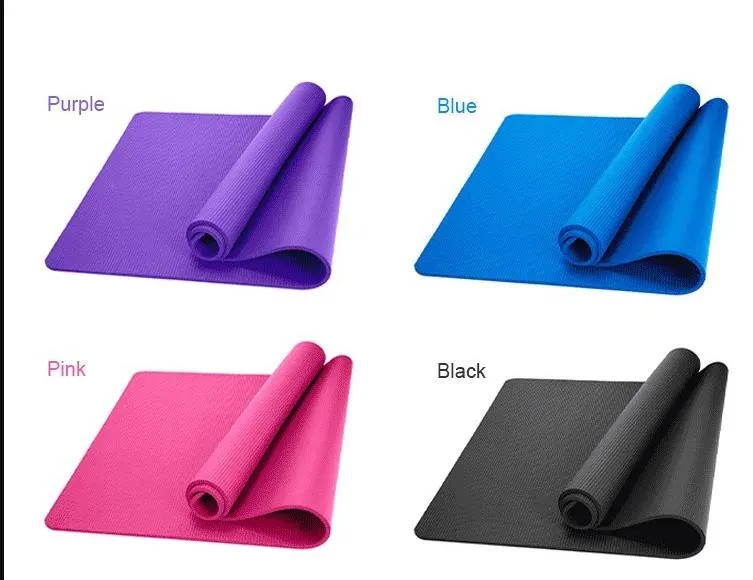China Yoga Mats Manufacturer Custom Logo Print 10mm 15mm Organic NBR Washable Tapis De Yoga Mat