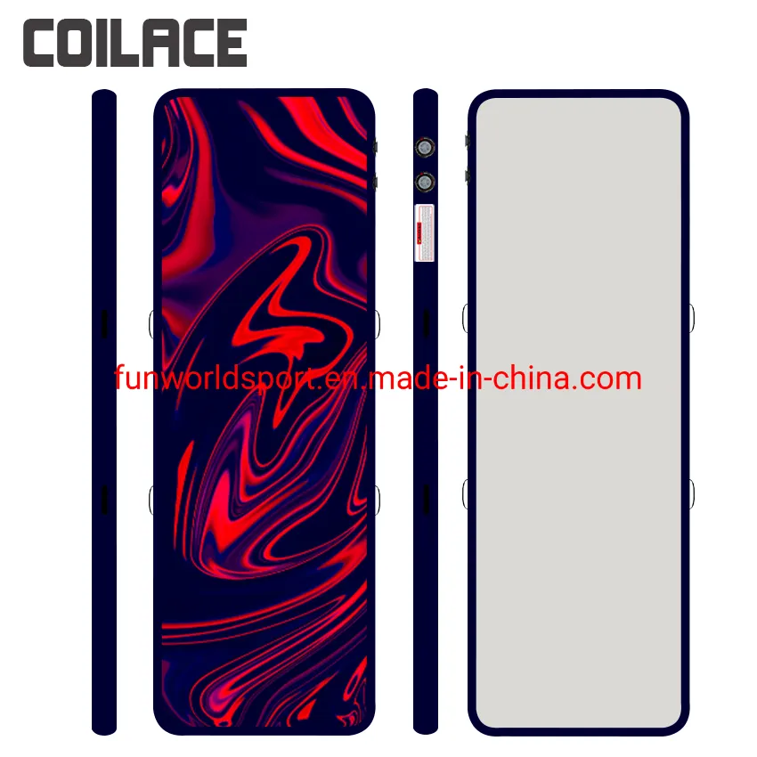 Coilace Cheap Price Durable Outdoor Tumble Track Inflatable Airtrack Air Floor Mat Track for Gymnastics Equipment