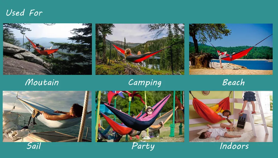 Compact Potable Hiking Pocket Hammock