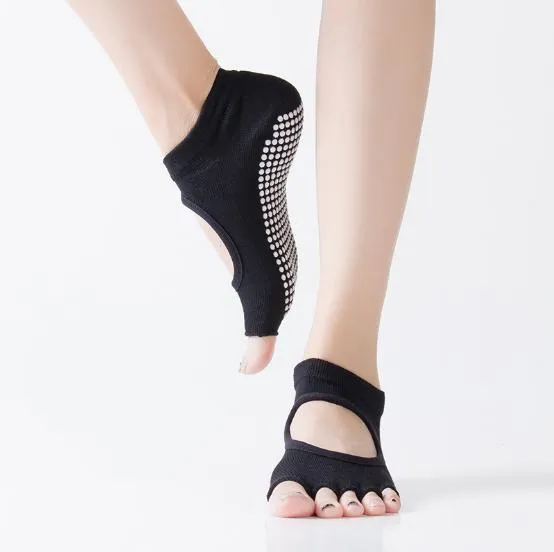 Cotton Yoga Sports Exercise Stretch Socks