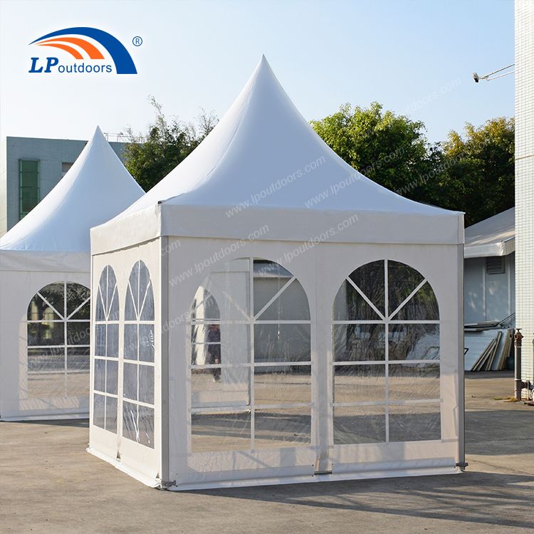 Custom 3mx3m Aluminum PVC Pagoda Tent for Trade Show Banquet