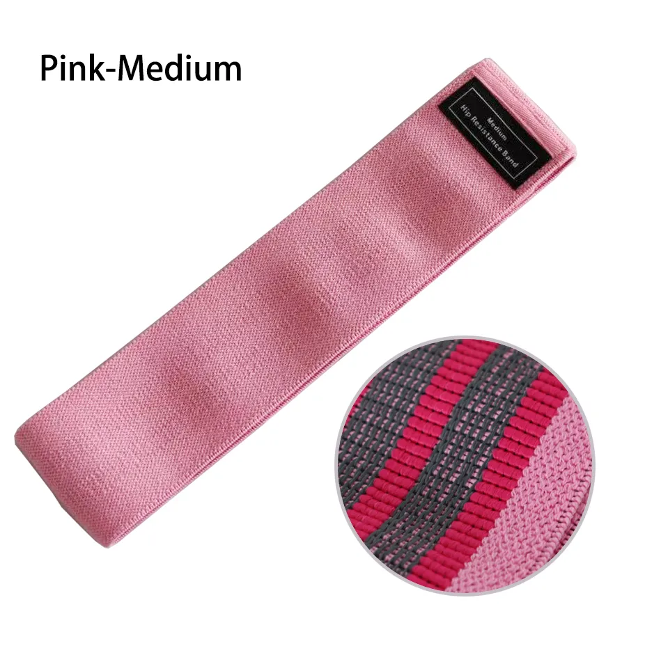 Custom Colors Loop Resistance Band Fabric Latex Loop Resistance Bands