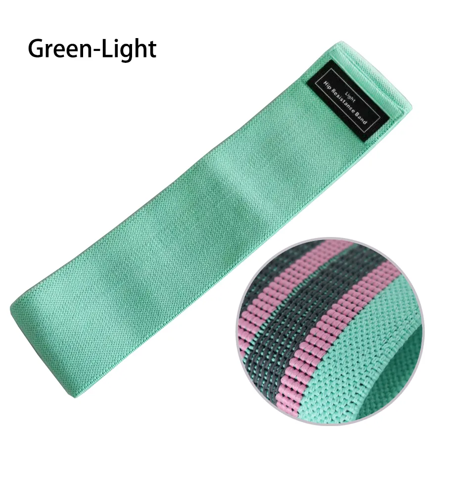 Custom Colors Loop Resistance Band Fabric Latex Loop Resistance Bands