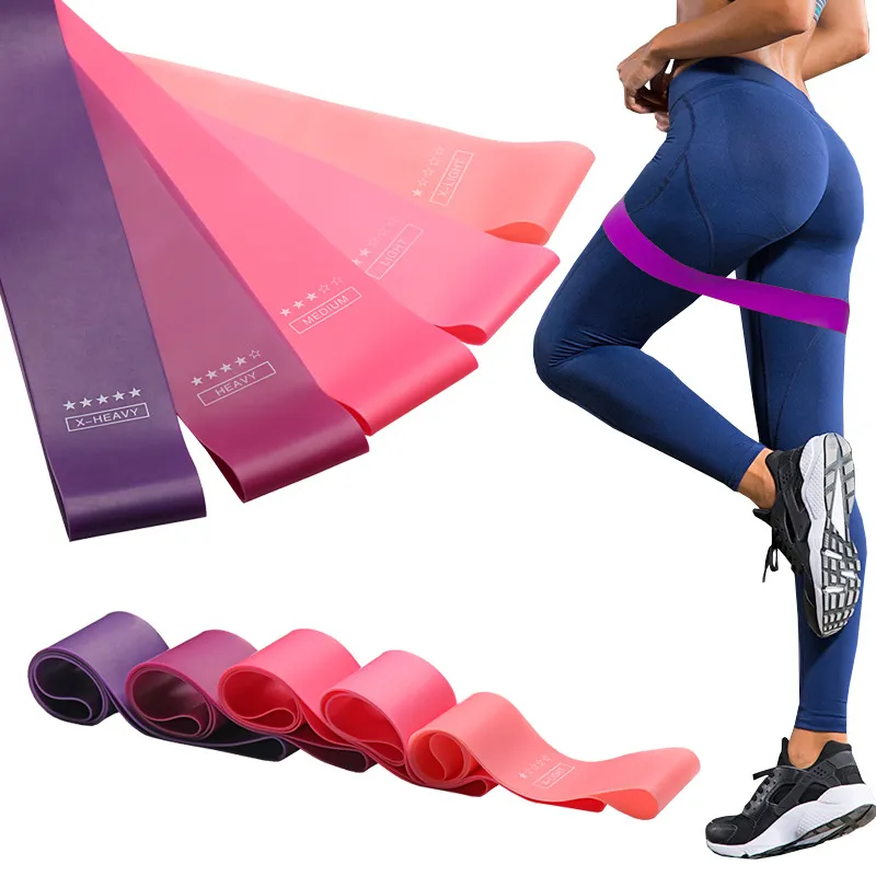 Custom Gym Exercise Resistance Bands for Body Building