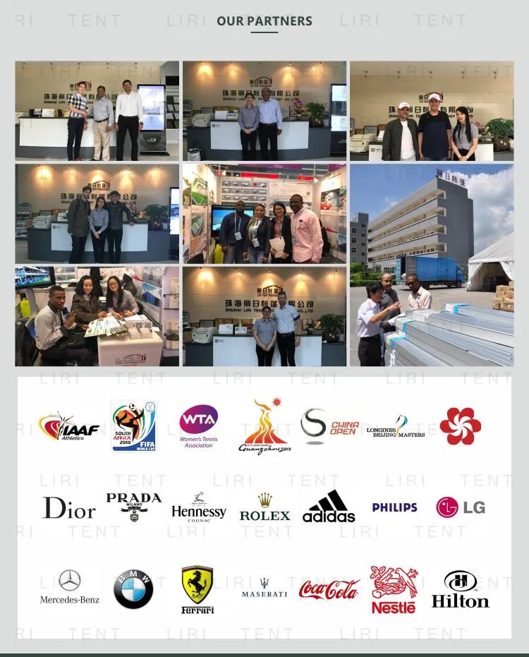 Custom Made Multi-Arch Polygon Reception Circus Tents for Events Outdoor