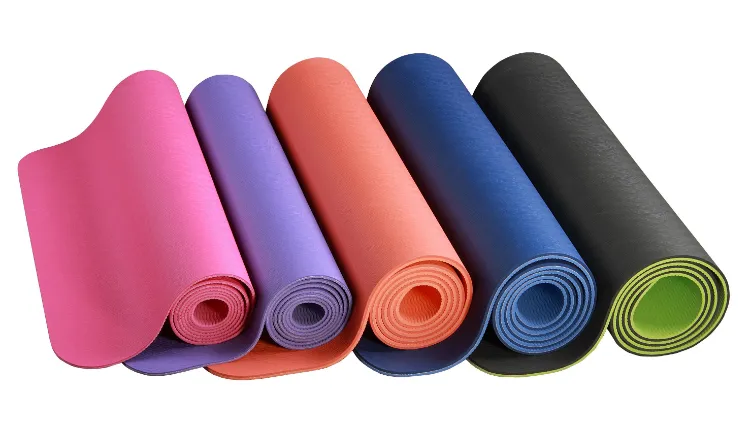 Customized Logo TPE Exercise Pad Yogi Aerobics Pilates Gym Yoga Mat