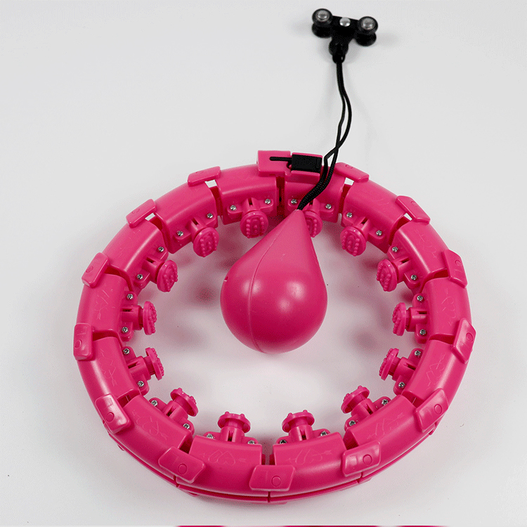 Detachable Exercise Fitness Ring Smart Hula Hoop
