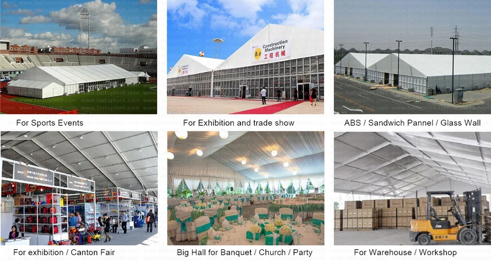 Durable Double Deck Tent with Glass Wall ABS Walls