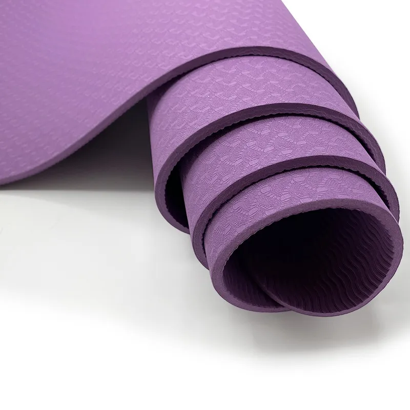 Durable Double-Sided Non-Slip Waterproof TPE Yoga Mat