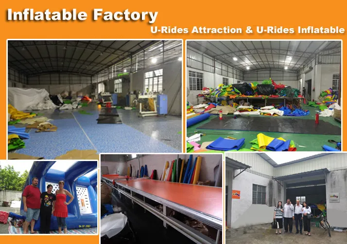 Durable Inflatable Tent for Bull Rodeo Game