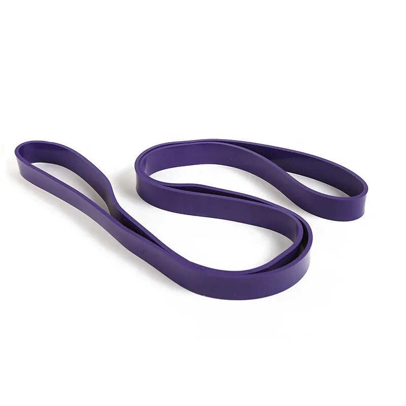 Durable Natural Latex Elastic Resistance Band with Logo Exercise Bands