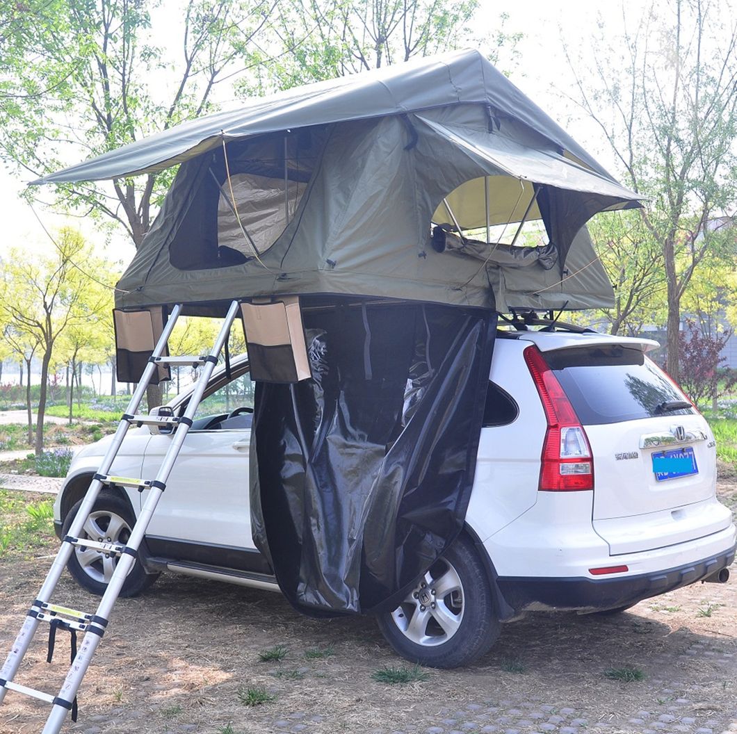 Durable Polyester Canvas Car Roof Tent