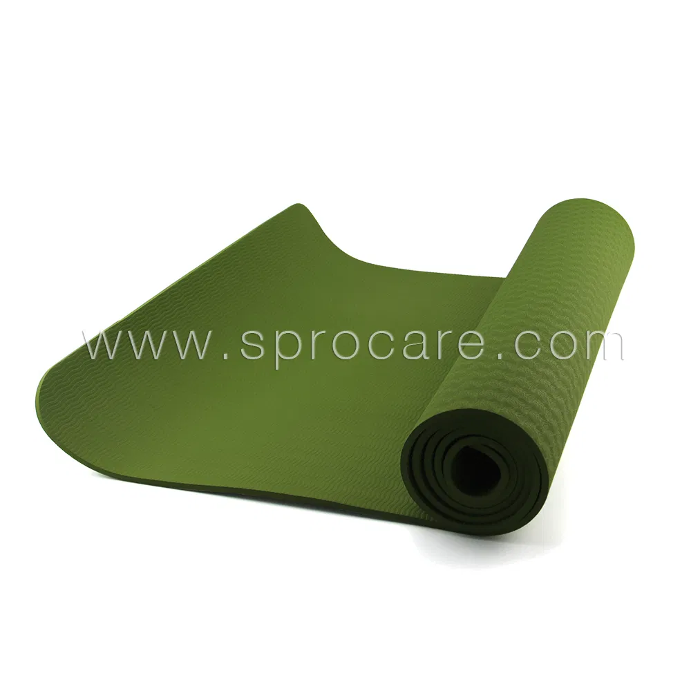 Eco-Friendly High Density Yoga Mat, TPE Yoga Mat