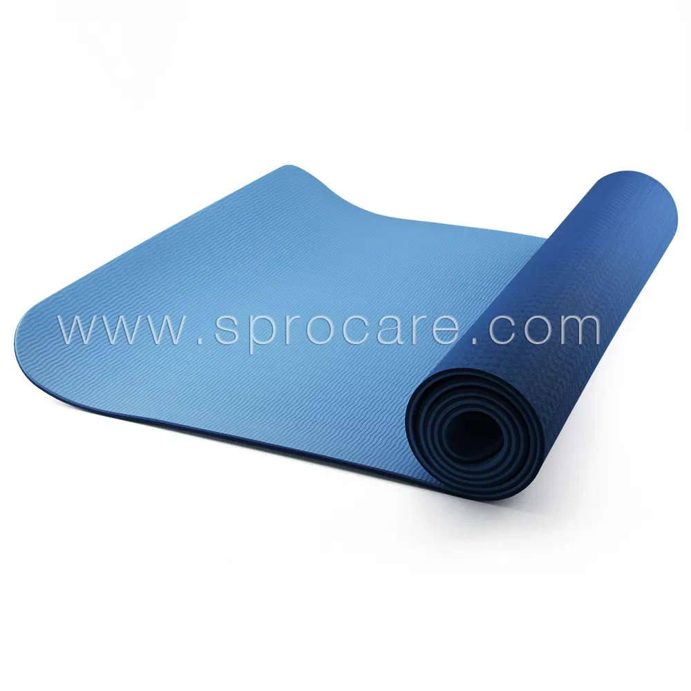 Eco-Friendly High Density Yoga Mat, TPE Yoga Mat