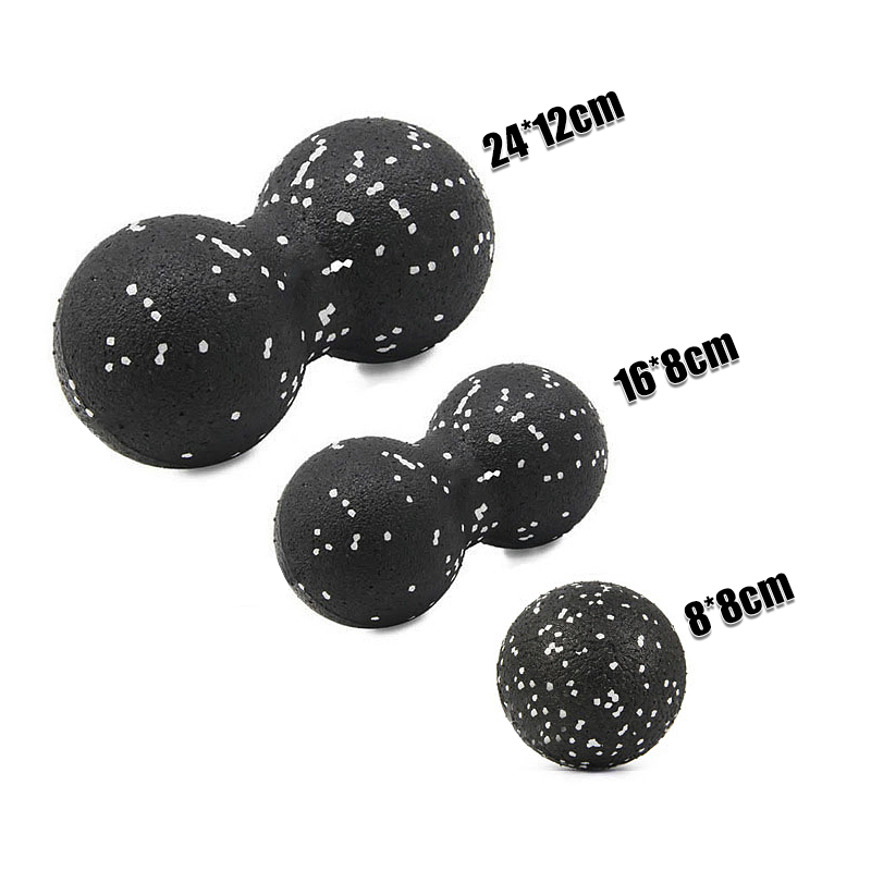 EPP Lacrosse Myofascia Ball Peanut Massage Ball for Body Massage Yoga Exercise