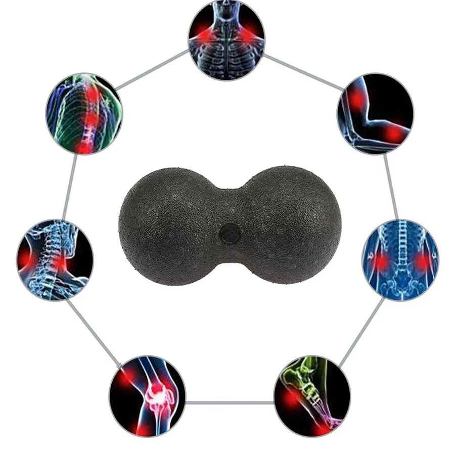 EPP Lacrosse Myofascia Ball Peanut Massage Ball for Body Massage Yoga Exercise