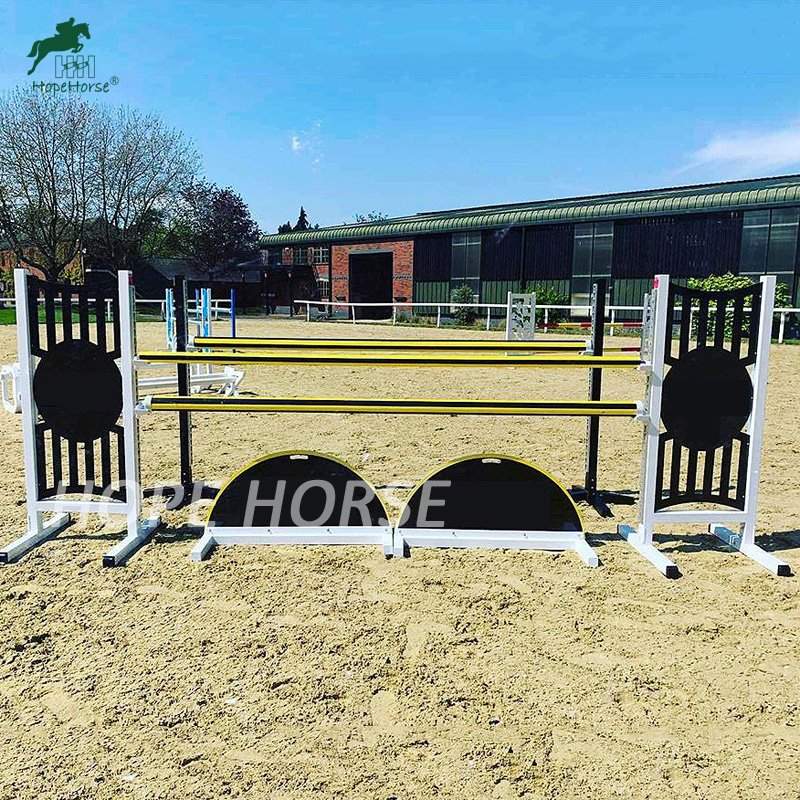 Equine Jumping Wings Customized Design Aluminum Horse Jumping for Show Jumps