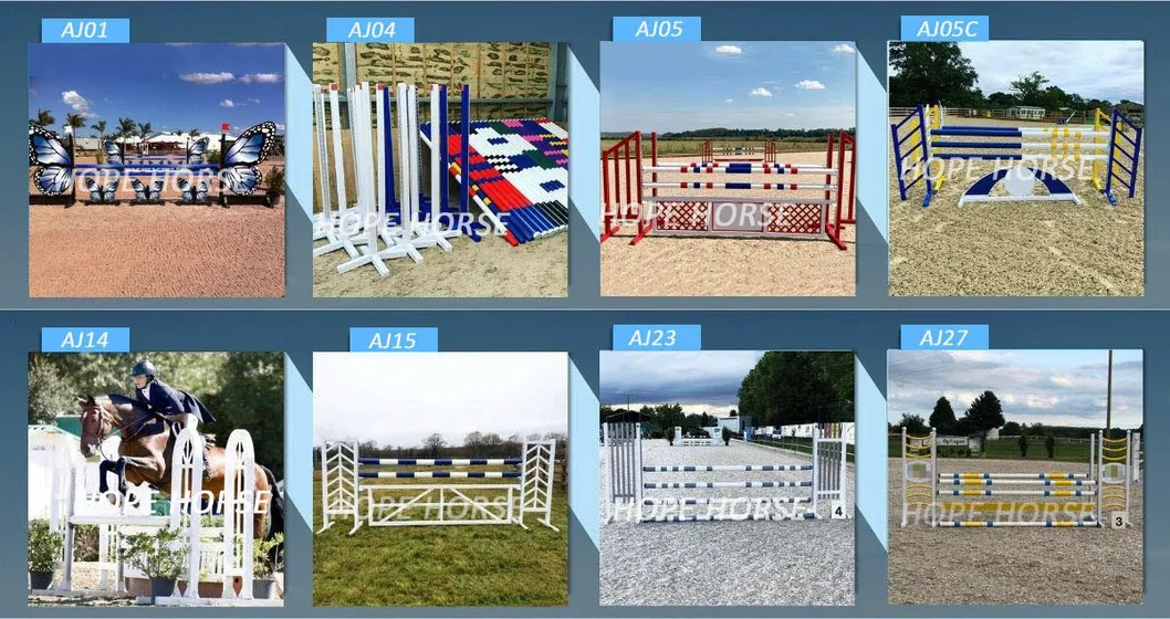 Equine Jumping Wings Customized Design Aluminum Horse Jumping for Show Jumps